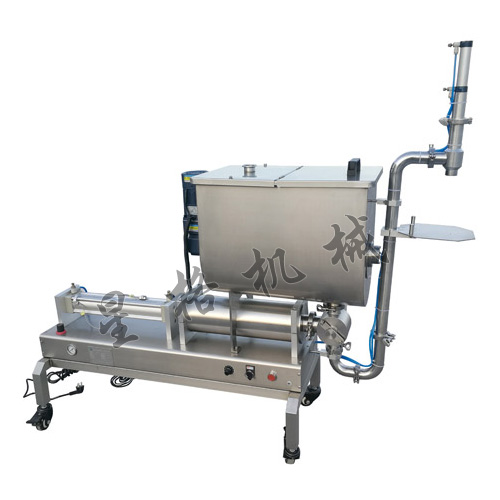 半自動(dòng)醬料灌裝機(jī)(圖1)