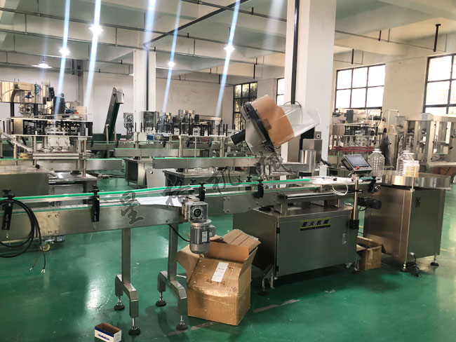 玻璃瓶醬料灌裝生產線