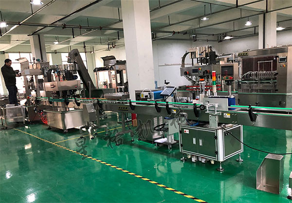 自動化醬料灌裝生產線成套設備操作工序(圖1)