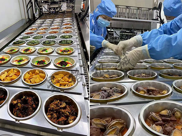 預制菜梅菜扣肉醬料包裝機怎么選擇(圖1)