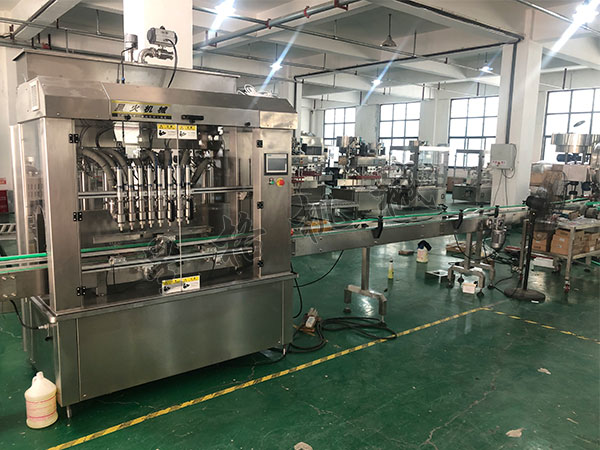 濃稠顆粒醬料灌裝生產線流程圖(圖2)